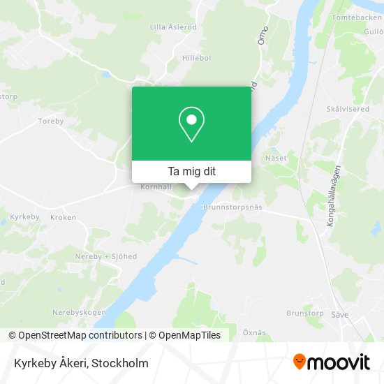 Kyrkeby Åkeri karta