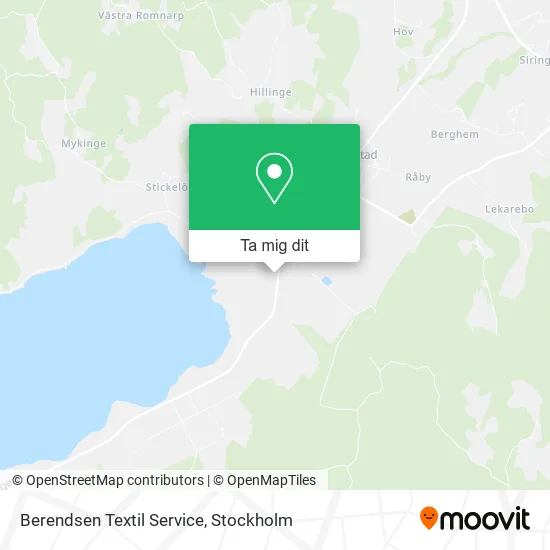 Berendsen Textil Service karta