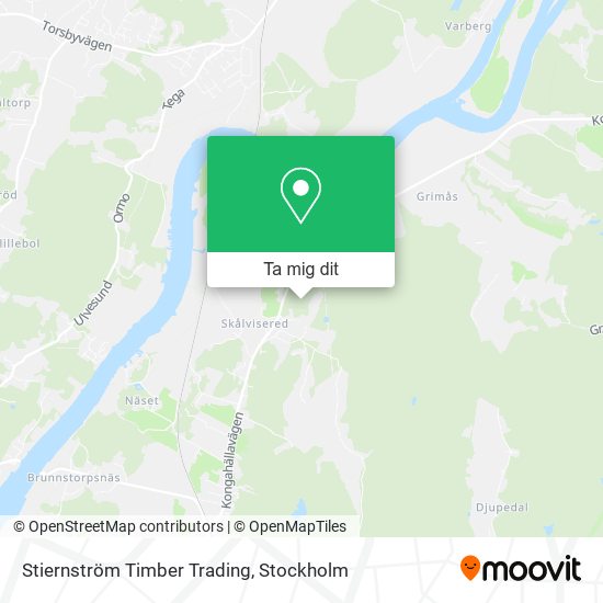 Stiernström Timber Trading karta
