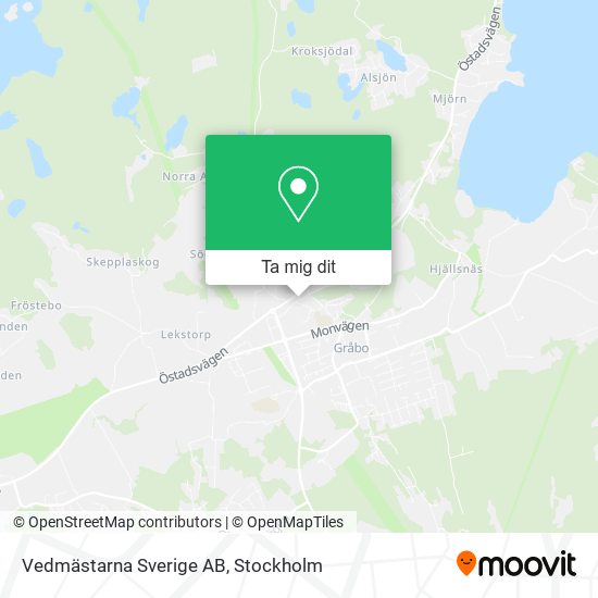 Vedmästarna Sverige AB karta