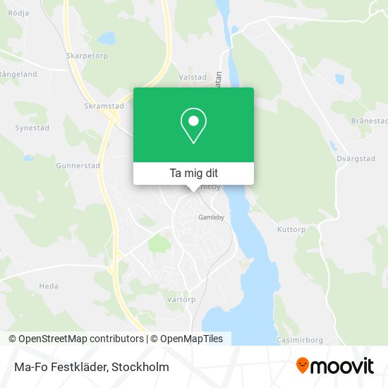 Ma-Fo Festkläder karta