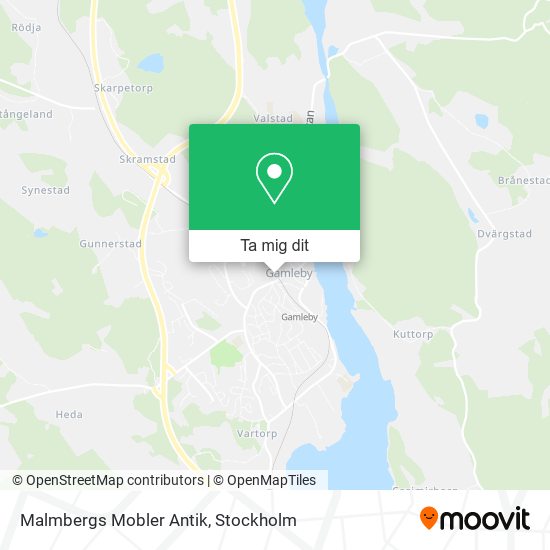 Malmbergs Mobler Antik karta