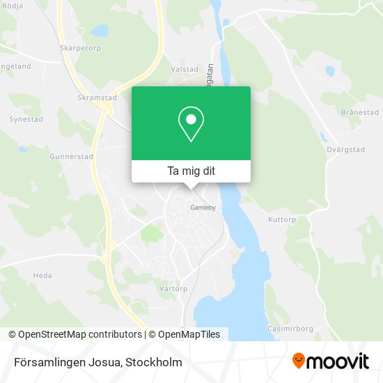 Församlingen Josua karta