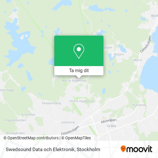 Swedsound Data och Elektronik karta