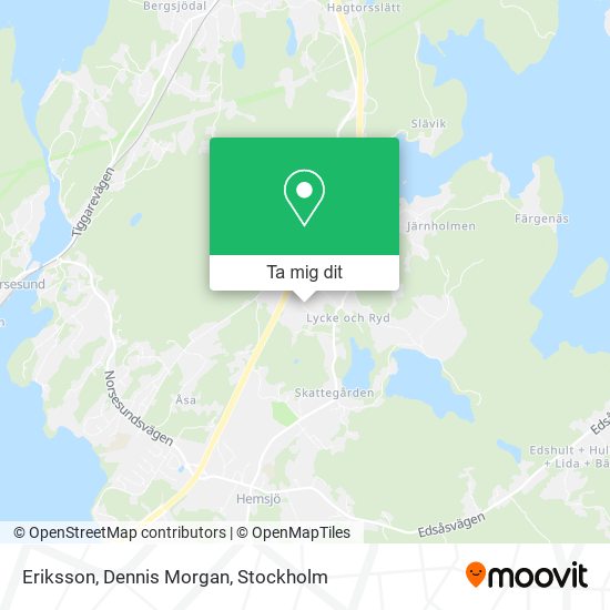 Eriksson, Dennis Morgan karta
