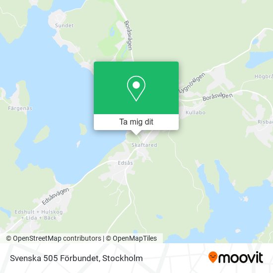 Svenska 505 Förbundet karta