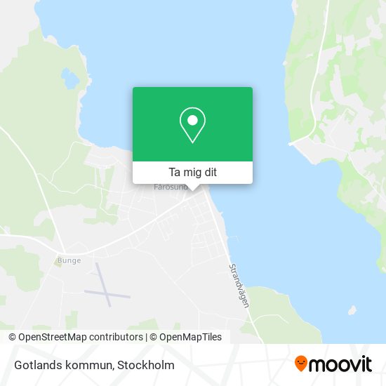 Gotlands kommun karta