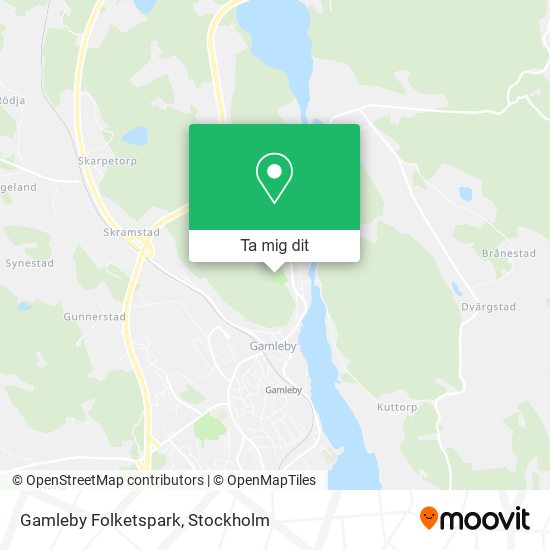 Gamleby Folketspark karta