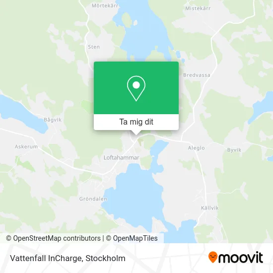 Vattenfall InCharge karta