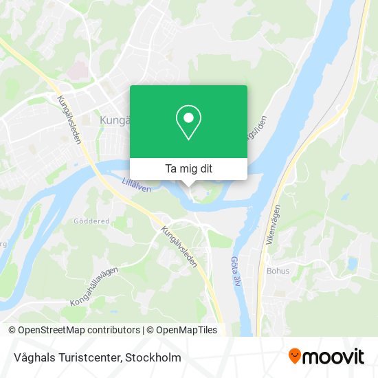 Våghals Turistcenter karta