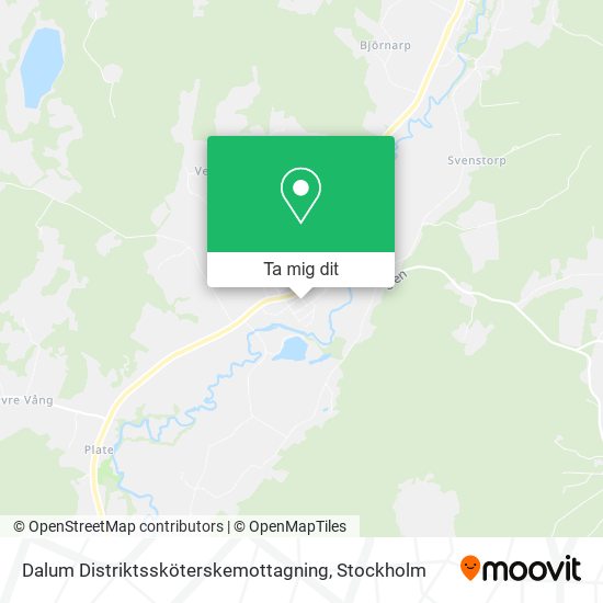 Dalum Distriktssköterskemottagning karta