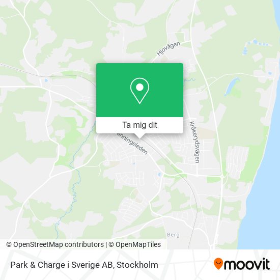 Park & Charge i Sverige AB karta