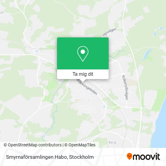 Smyrnaförsamlingen Habo karta