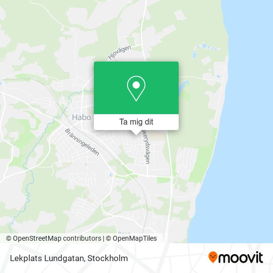 Lekplats Lundgatan karta