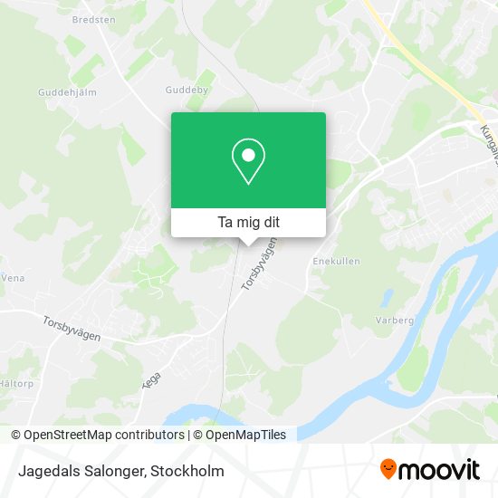 Jagedals Salonger karta