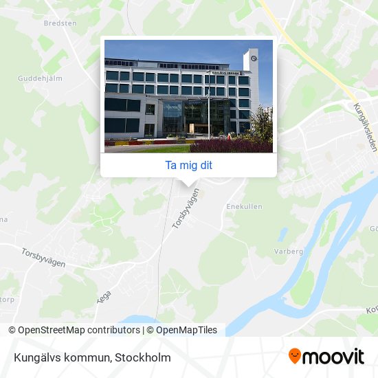 Kungälvs kommun karta