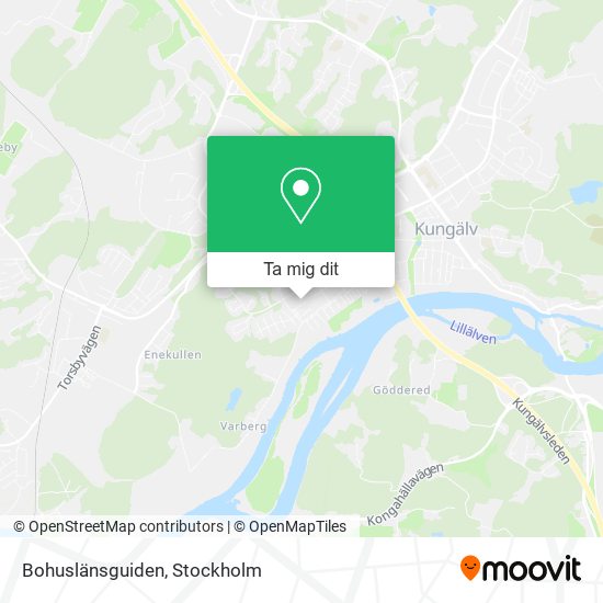 Bohuslänsguiden karta