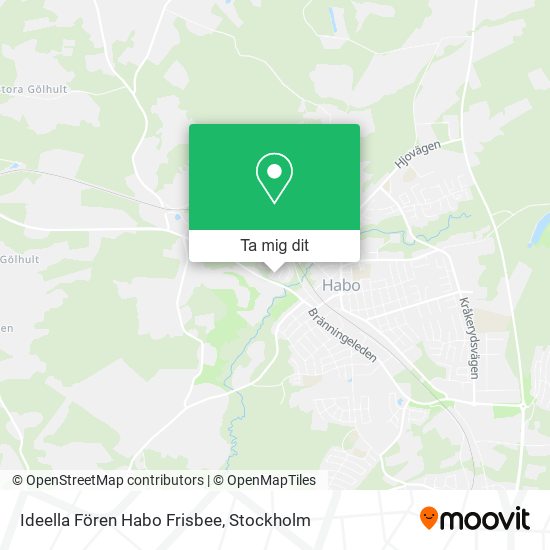 Ideella Fören Habo Frisbee karta