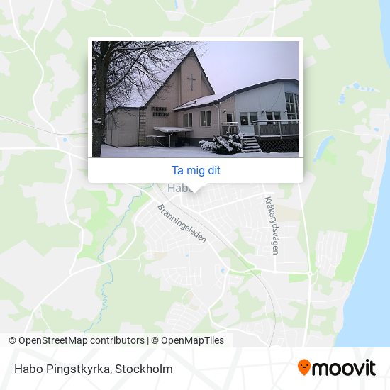 Habo Pingstkyrka karta