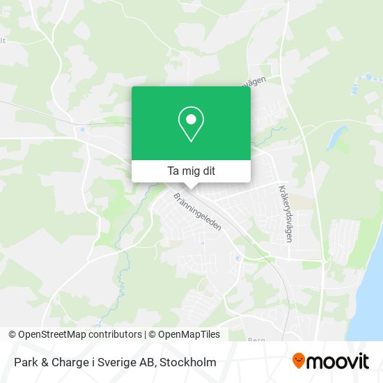 Park & Charge i Sverige AB karta