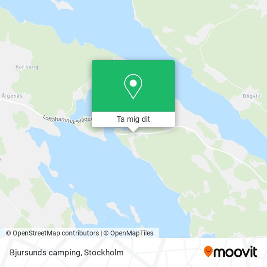 Bjursunds camping karta