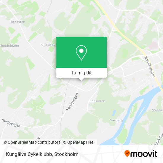 Kungälvs Cykelklubb karta