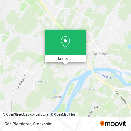 Råå-Bierplazen karta