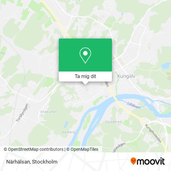 Närhälsan karta