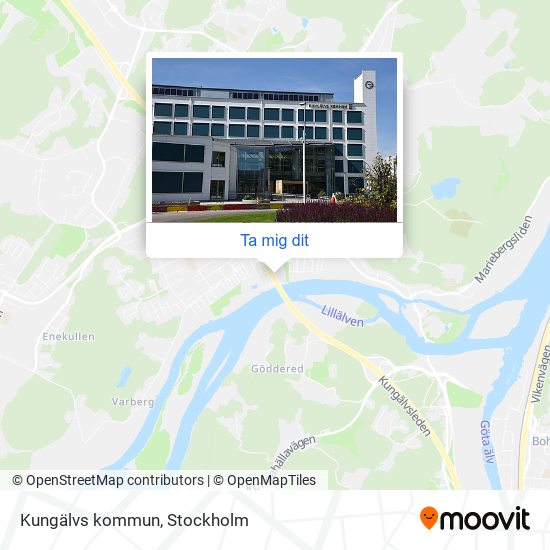 Kungälvs kommun karta