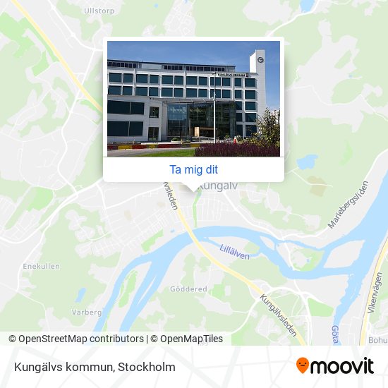 Kungälvs kommun karta