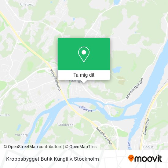 Kroppsbygget Butik Kungälv karta