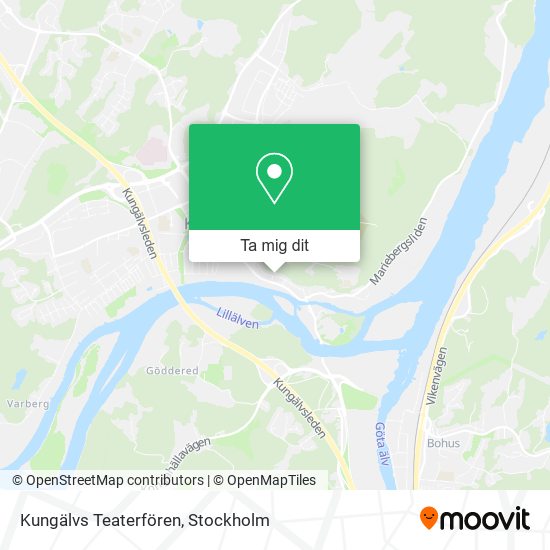 Kungälvs Teaterfören karta