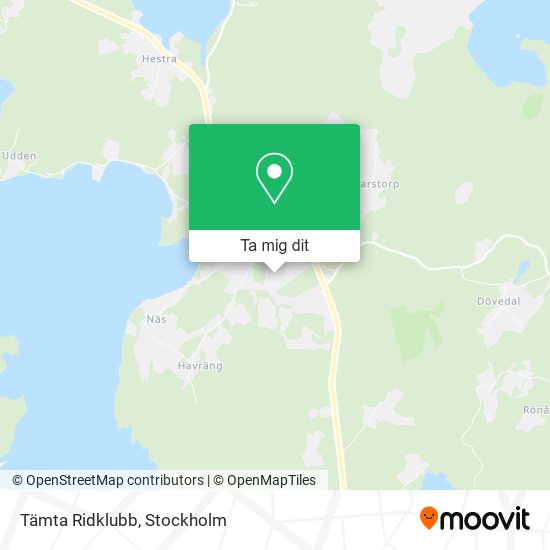 Tämta Ridklubb karta