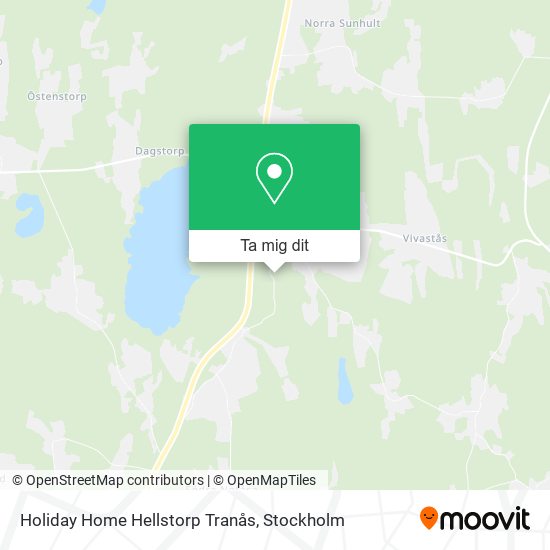 Holiday Home Hellstorp Tranås karta