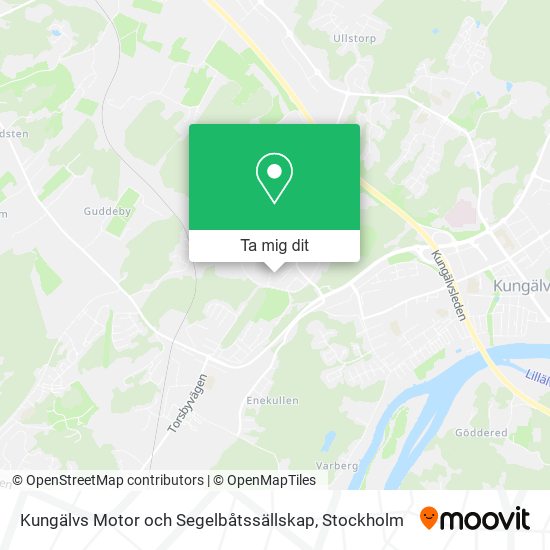 Kungälvs Motor och Segelbåtssällskap karta