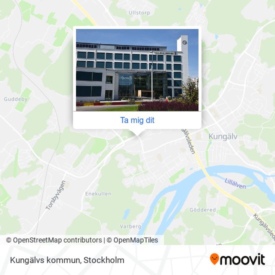 Kungälvs kommun karta