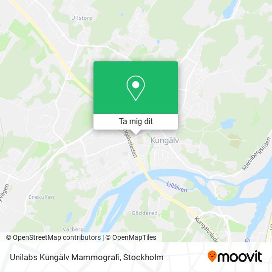 Unilabs Kungälv Mammografi karta