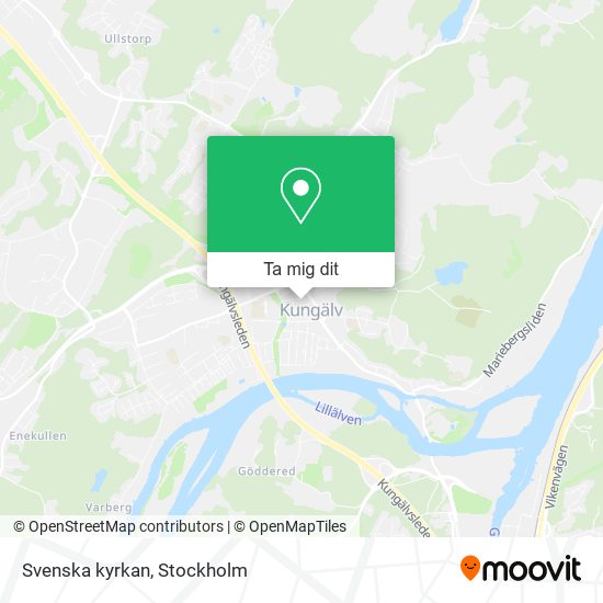 Svenska kyrkan karta