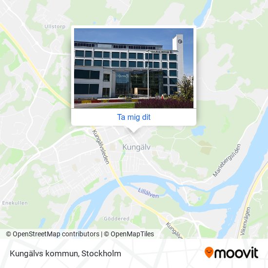 Kungälvs kommun karta