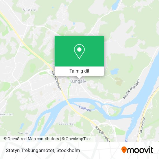 Statyn Trekungamötet karta