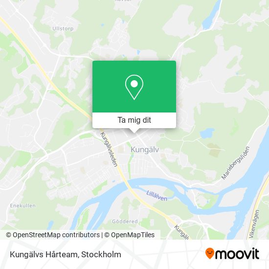 Kungälvs Hårteam karta