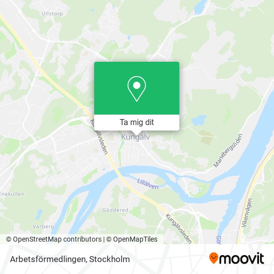 Arbetsförmedlingen karta