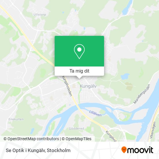Se Optik i Kungälv karta