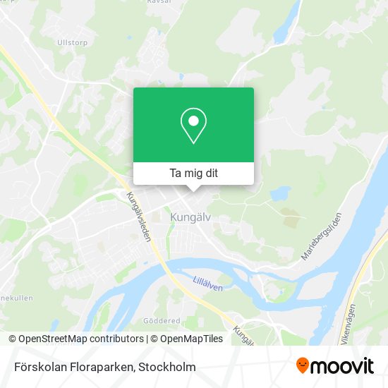 Förskolan Floraparken karta