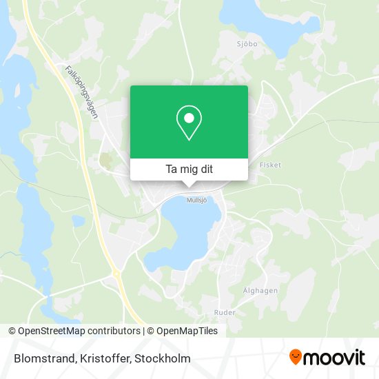 Blomstrand, Kristoffer karta