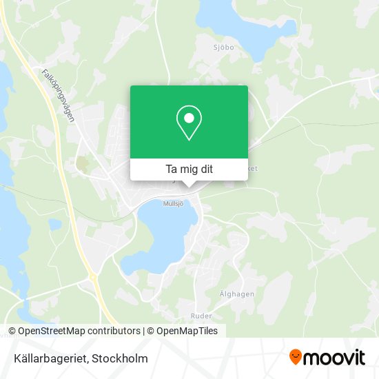 Källarbageriet karta