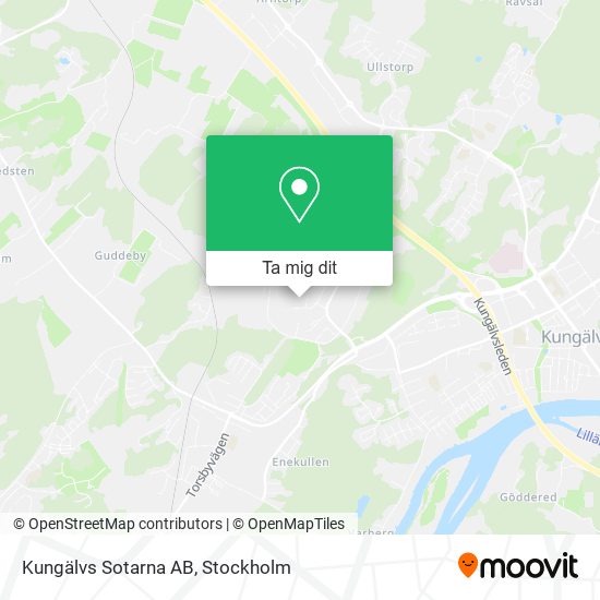 Kungälvs Sotarna AB karta