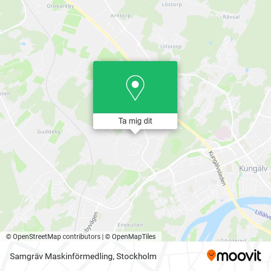 Samgräv Maskinförmedling karta
