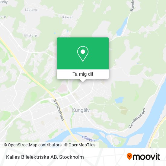 Kalles Bilelektriska AB karta