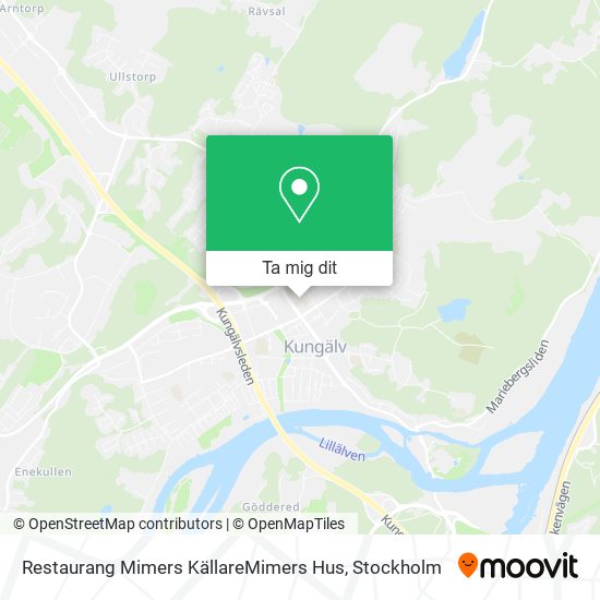 Restaurang Mimers KällareMimers Hus karta